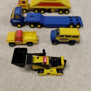Tonka Kids Toy Vehicle Set - Yellow and Blue